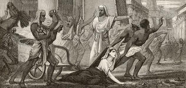 On the streets of Alexandria, Egypt, a mob led by Peter the Lector brutally murdered Hypatia, one of the last great thinkers of ancient Alexandria. (Mary Evans Picture Library/Alamy)