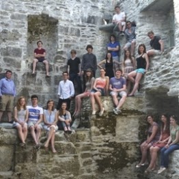 The Choir of Glanville and Caius College, Cambridge in the ruins of Muckross Abbey, Ireland