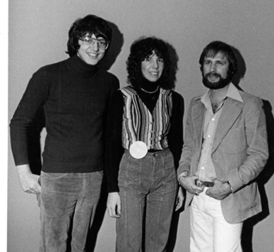 (from left) Lenny Beer, Toni Profera and Ira Heilicher, circa 1973