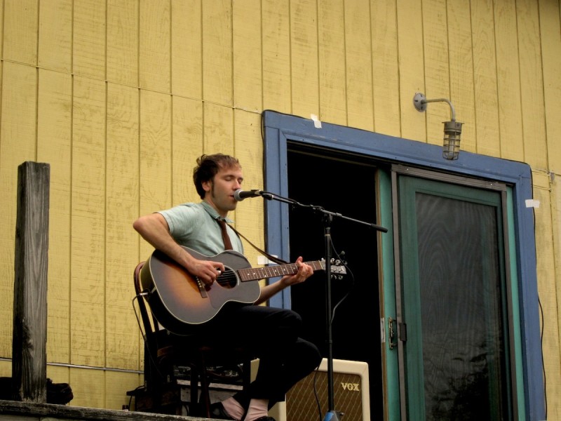 Jeremiah Lockwood at SDR’s Back Deck Fest 2013: ‘It’s very much being concerned with an aesthetic, an idea of learning as a form of meditation, by studying ancient texts or studying old music—that that’s the spiritual act, that learning, going in to yourself and this process of discovering something that’s outside the realm of the everyday. That’s where the spiritual experience lies.’ 