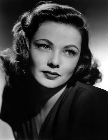 Gene Tierney in a 1963 promotional photo