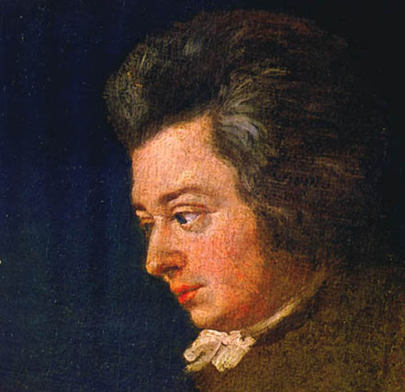 An unfinished portrait of Mozart from 1782. Photo by Joseph Lange published in Smithsonian.com accompanying an article headlined ‘Experts Are Weeding Out Imposter Portraits of Mozart’