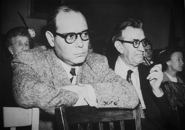 Paul Jarrico, the first screenwriter to be taken to court by a studio (RKO) over the question of his firing during the blacklist period, during his questioning by the HUAC in 1951. Jarrico had engaged in a protracted legal battle with Howard Hughes, the head of RKO. In 1950, while working on his newest script for the Howard Hughes film, The White Tower, a friend close to Jarrico gave his name to the House Un-American Activities Committee. Immediately upon hearing the news of Jarrico's subpoena, Hughes dismissed Jarrico from the film. After refusing to testify before HUAC, Jarrico was blacklisted and his passport was confiscated. No American studios were willing to make his scripts into movies, and he could not go to other countries due to his lack of a passport.[citation needed] In 1954, Jarrico went to New Mexico with fellow blacklisted filmmaker Herbert J. Biberman to creat Salt of the Earth. The film was the only one to be made by blacklisted filmmakers, and therefore became blacklisted itself, making it the only blacklisted film. In spite of the controversy, the film was one of 100 films chosen by the Library of Congress for the National Film Registry in 1992. In 1958, he moved to Europe where he lived for over twenty years. During the 1960s he wrote screenplays under the pseudonym Peter Achilles. On October 28, 1997, he died in a car accident after attending events commemorating the beginnings of the blacklist fifty years earlier. He was 82 years old.