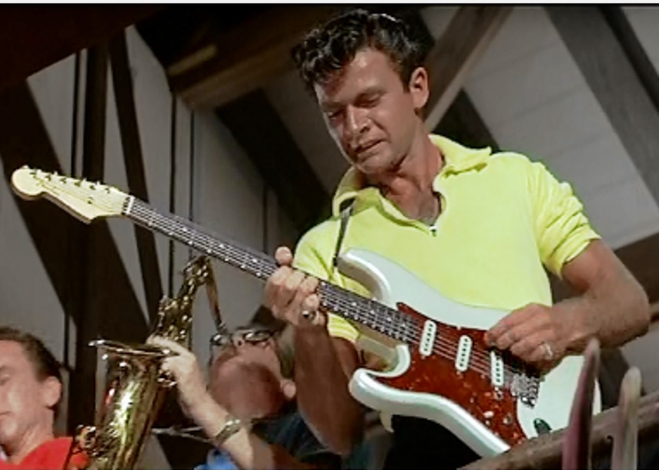 Dick Dale & His Del-Tones in Beach Party: The Tiger’s loose! Pray for surf! 