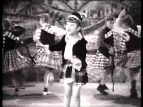 Annie Ross, age seven, sings 'The Bonnie Banks o' Loch Lomond' in Our Gang Follies of 1938