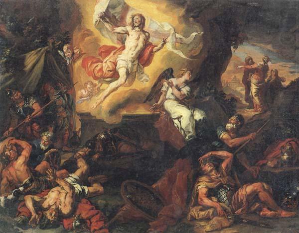 The Resurrection of Christ, Johann Carl Loth, 1632-1698