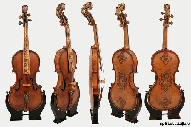 Ole Bull’s violin. (Gasparo, Italy 1562)