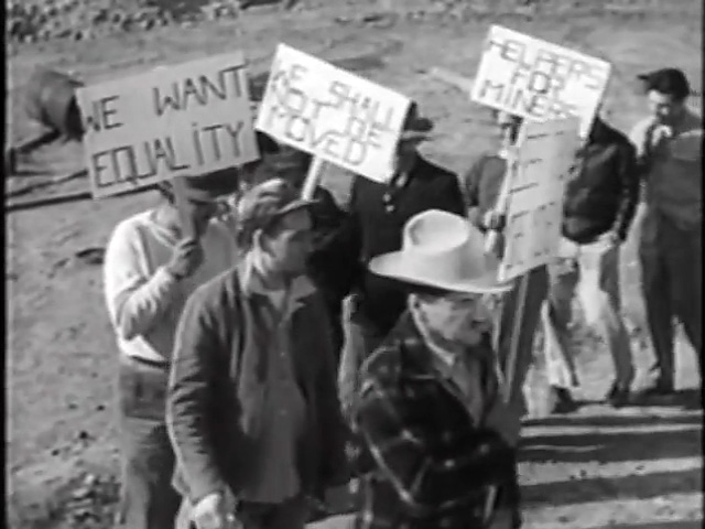 The picket line in Salt of the Earth