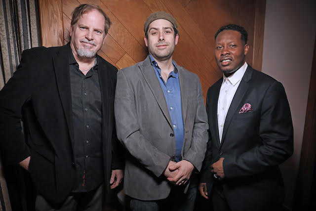 The Dave Stryker Trio (from left: Dave Stryker, Jared Gold, McClanty Hunter): Spiritually and intellectually engaging while remaining entirely accessible (Photo: Chris Drukker)