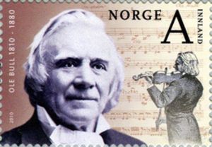 ole-bull-norwegian-stamp