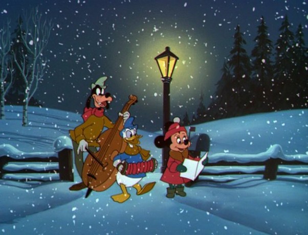 story behind mickey deck halls