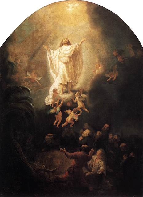 Rembrandt Ascension of Christ